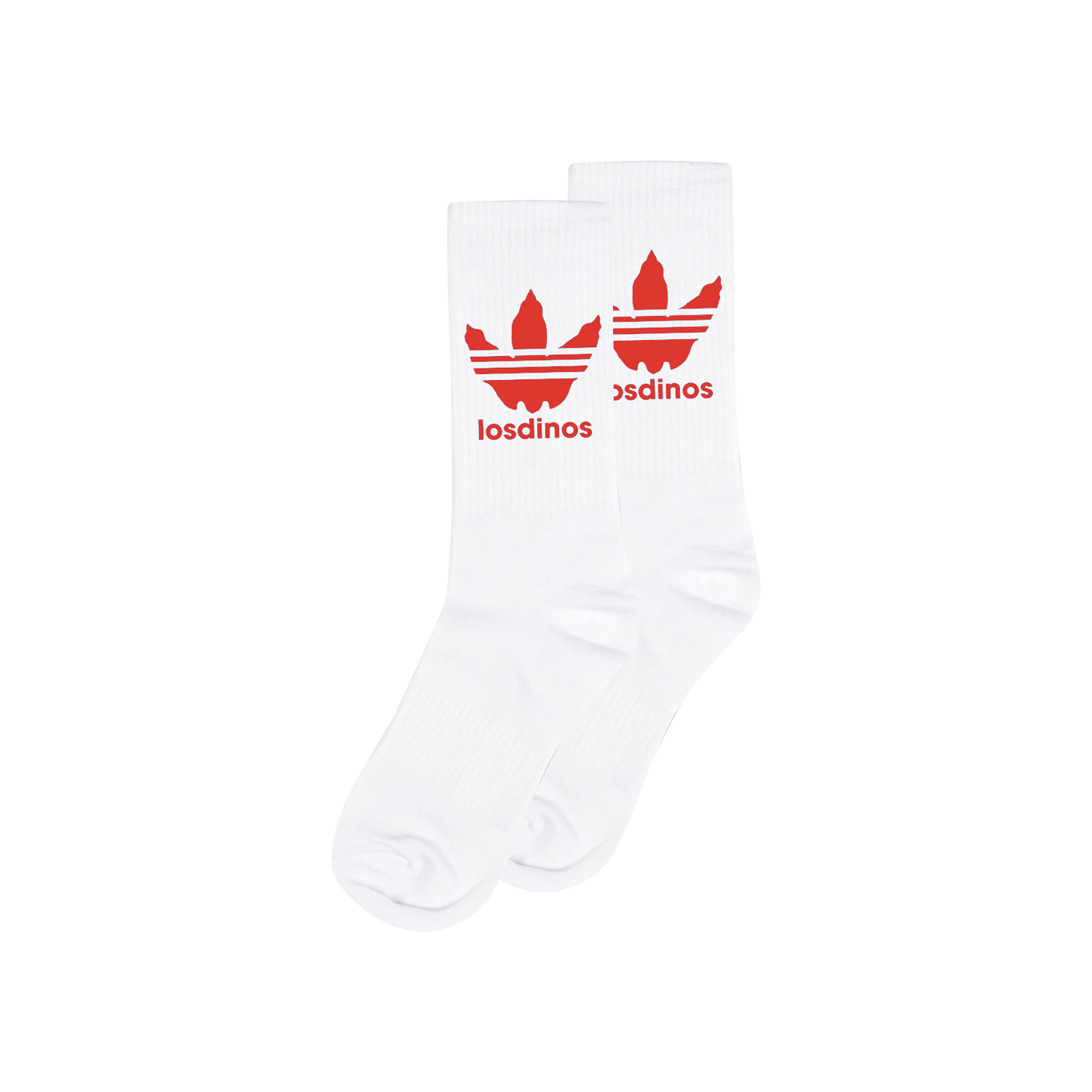 Los Dinos Socks (Red)