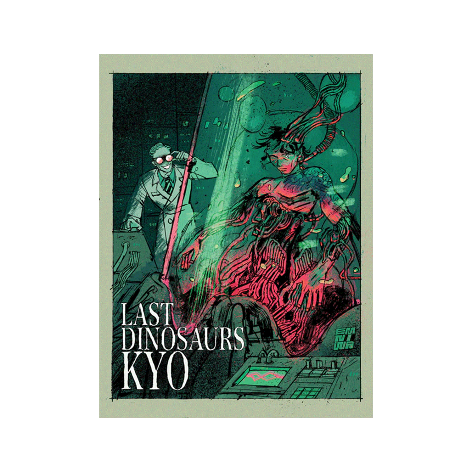 KYO Signed Poster Last Dinosaurs kyo-signed-poster-last-dinosaurs