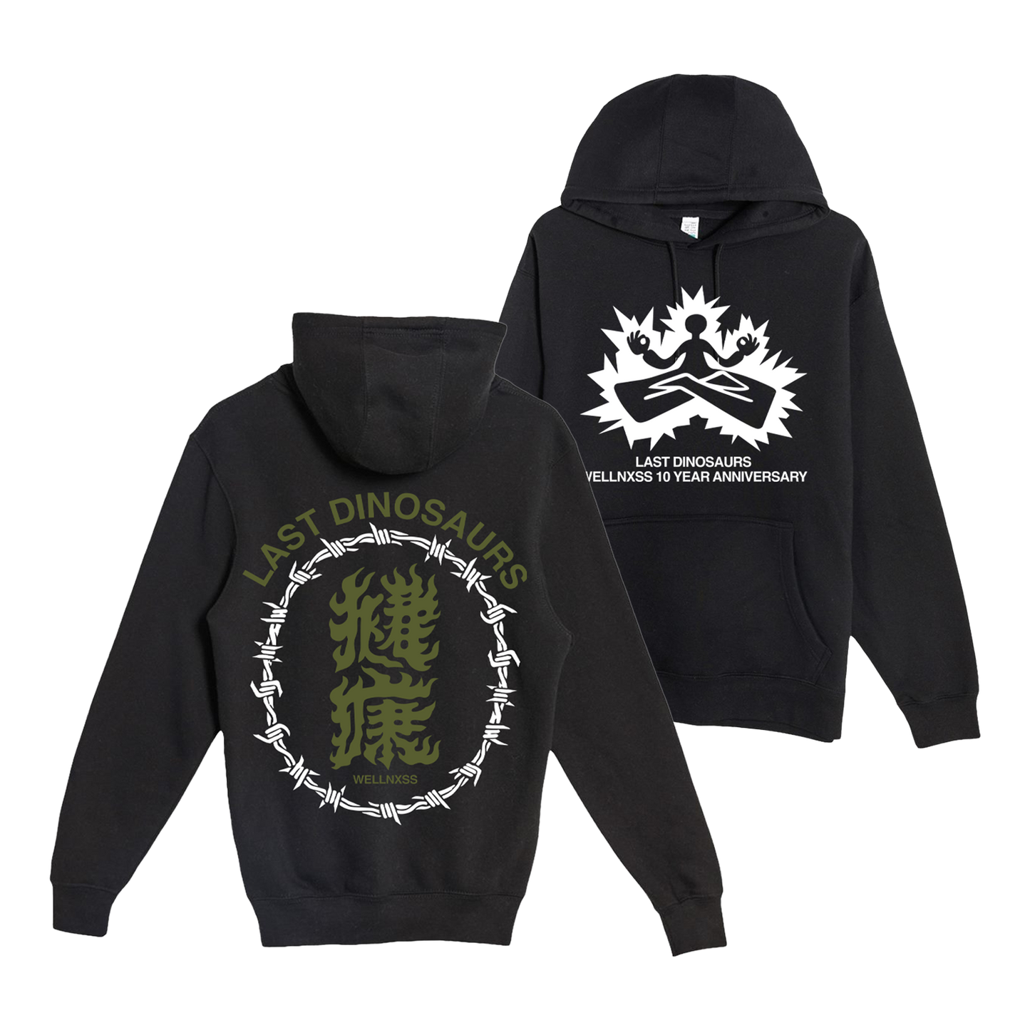 Wellnxss Tour Hoodie (black)